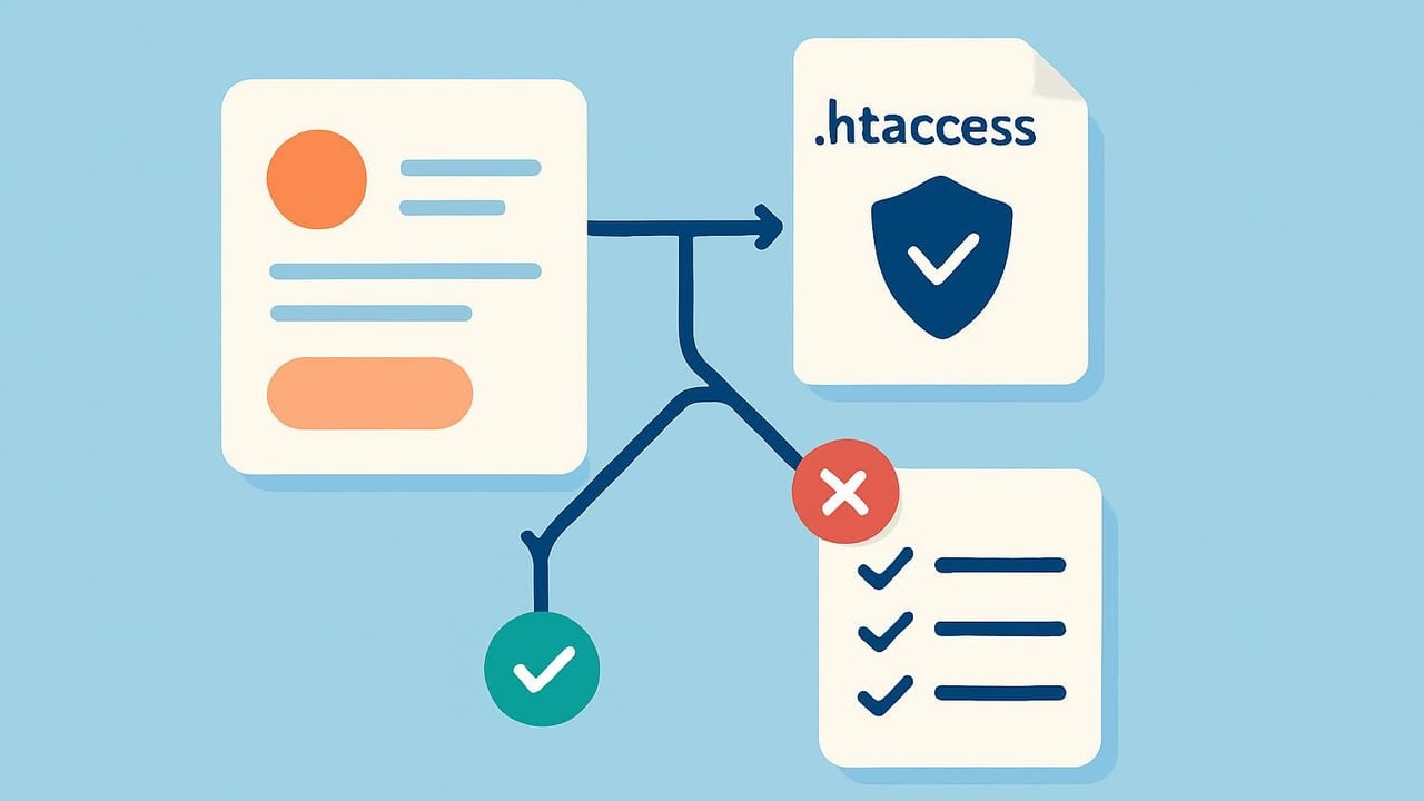 تصویر مرتبط با فایل .htaccess برای امنیت وردپرس در طراحی و تجربه کاربر