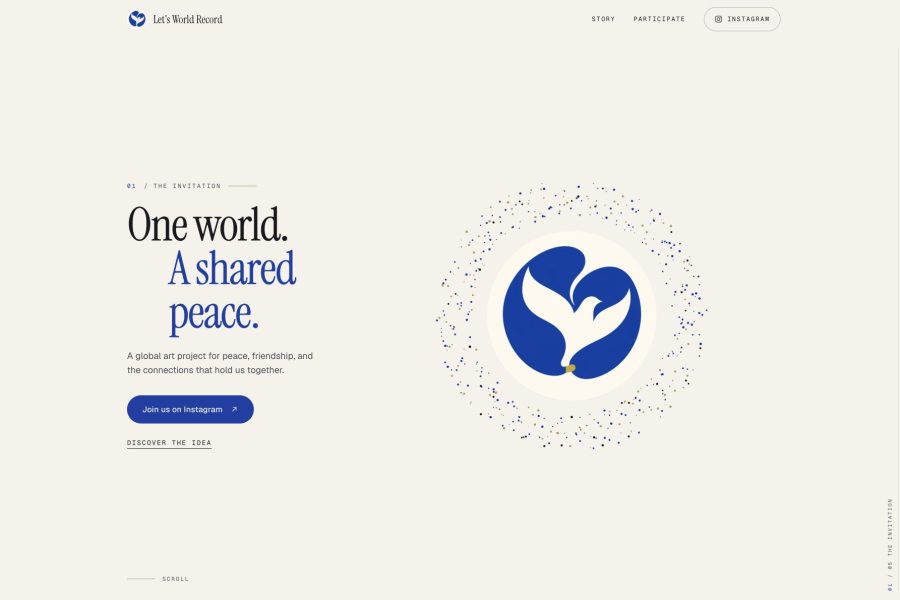 نمای وبسایت Let’s World Record